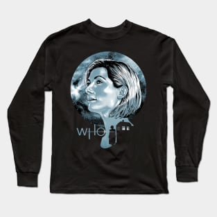 Whoops in Monochrome Long Sleeve T-Shirt